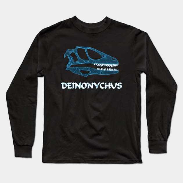 Deinonychus Long Sleeve T-Shirt by NicGrayTees